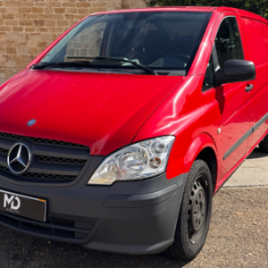 Furgón Mercedes-Benz Vito 113 CDI del año 2014, Importada de Alemania.